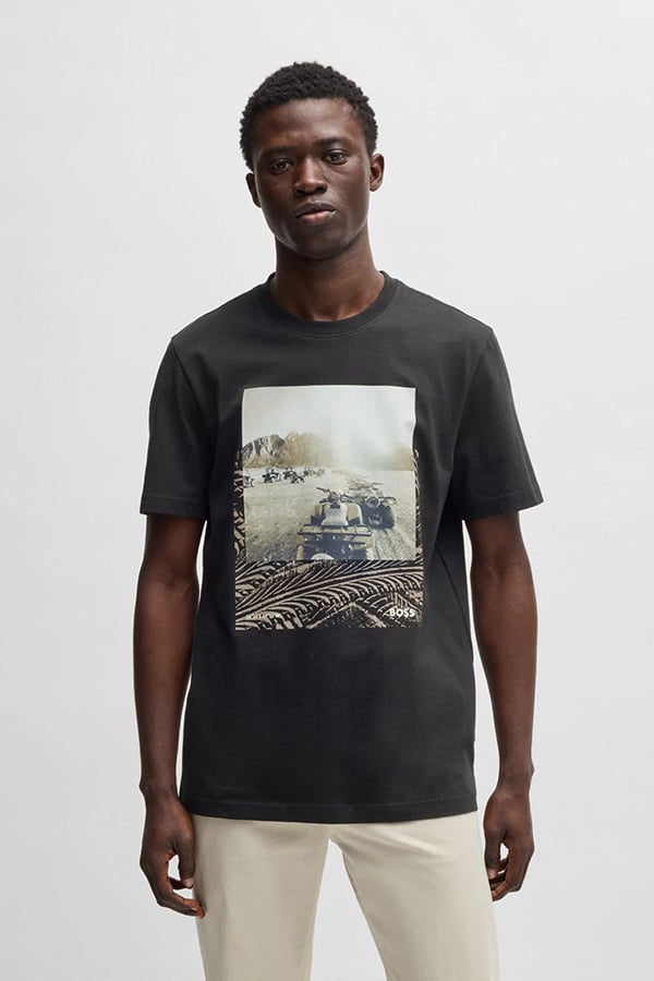 ΜΠΛΟΥΖΑ BOSS - 001 ΜΑΥΡΟ